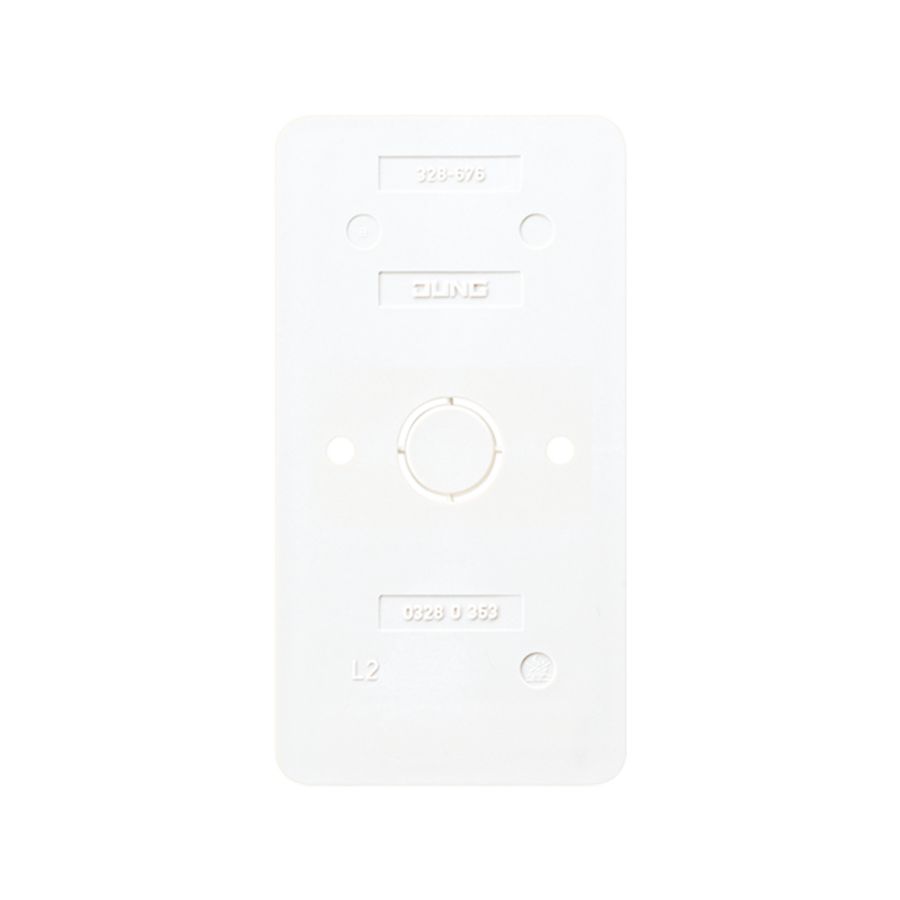 Bodemplaat AP600 alpine wit