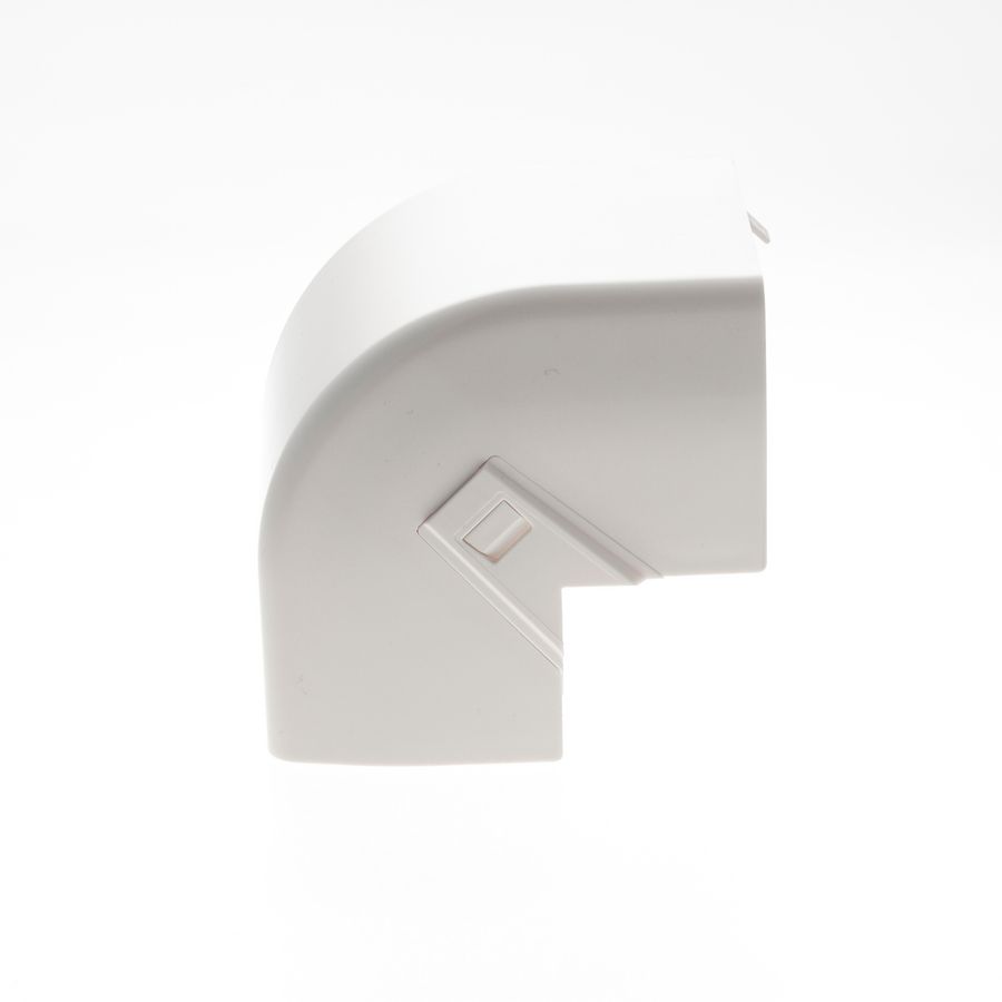 Buitenbocht 90° CLIMCLICK CCDCO.110 110x75mm wit