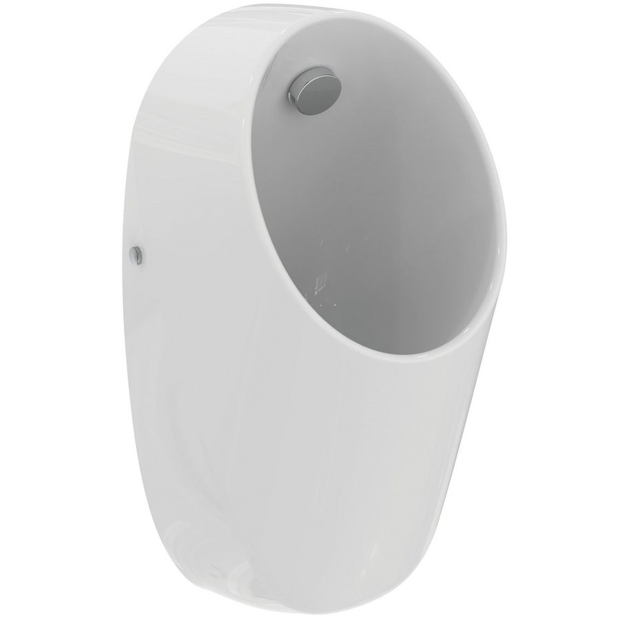 Urinoir i.life 315x300x640mm glans wit randloos achteraansluiting