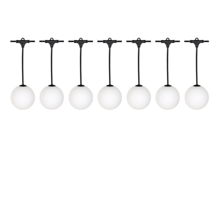 LED Party Balls Light String Pendant 7.3M 7pcs G100 2500K