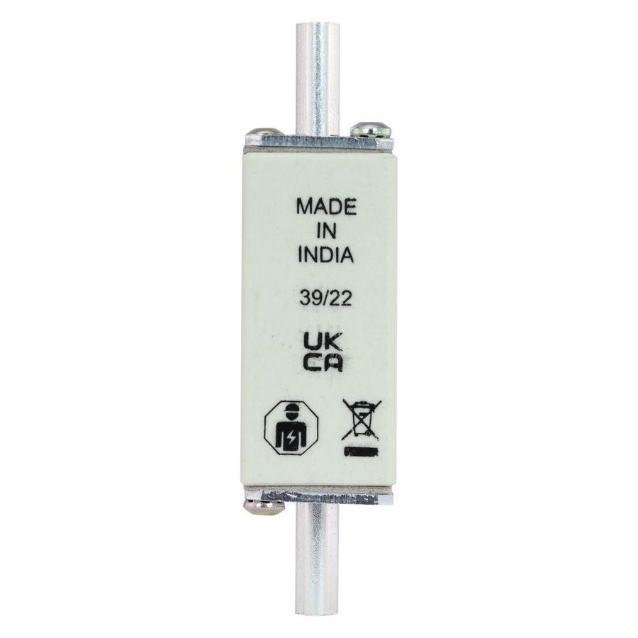 Zekering laagsp. 20A AC 500V NH000 gL/gG dubbele mel VVE=3