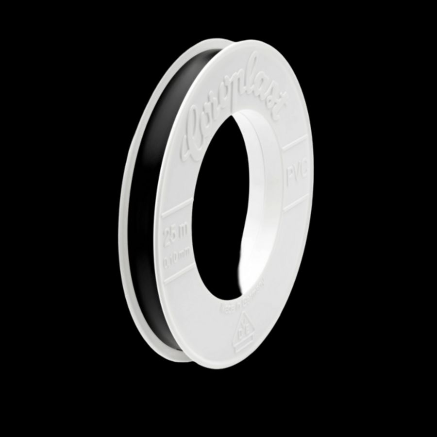 Coroplast 301 tape 9mmx33m zwart