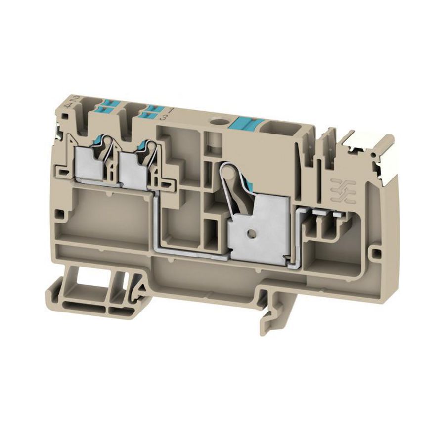 Doorvoer klem p.d.beige 10mm² 57A 800 2675530000 VVE=20