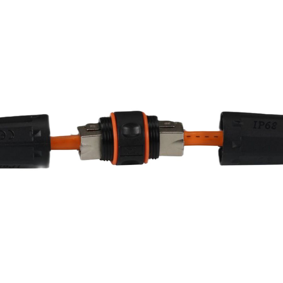 Junction Toolless CAT6A voor Massieve Draad IP68