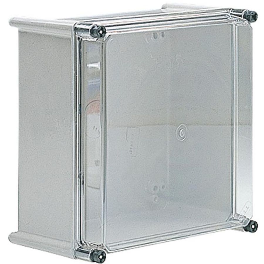 Afstandsraam APO 1 kast transparant deksel RAL7035