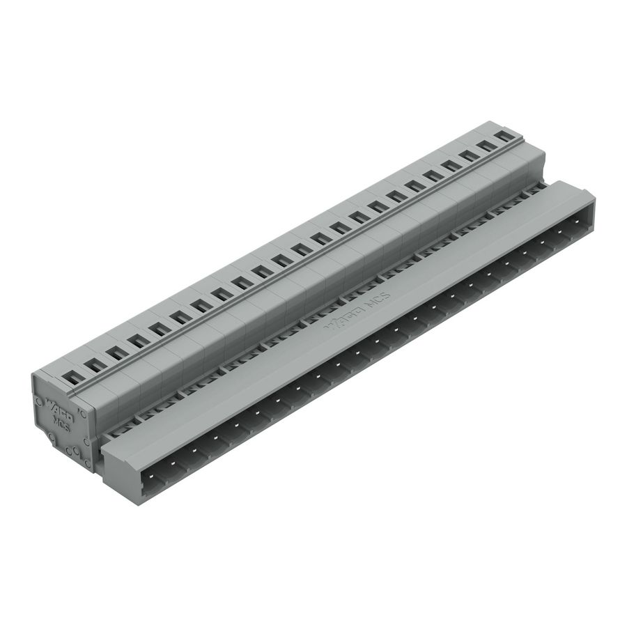 1-draads male steker 2,5mm² grijs 231-623 VVE=10