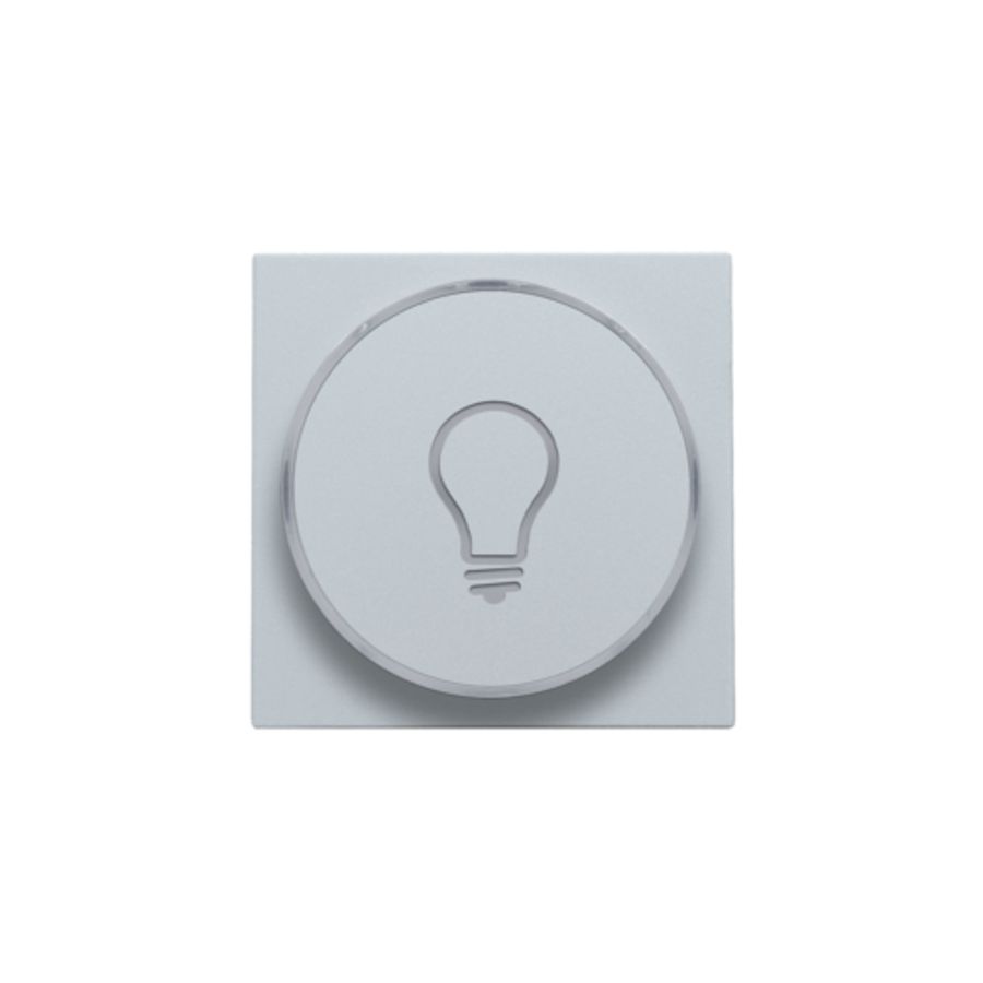 Afwerkingsset doorschijnende ring lampsymbool 6A sterling c.