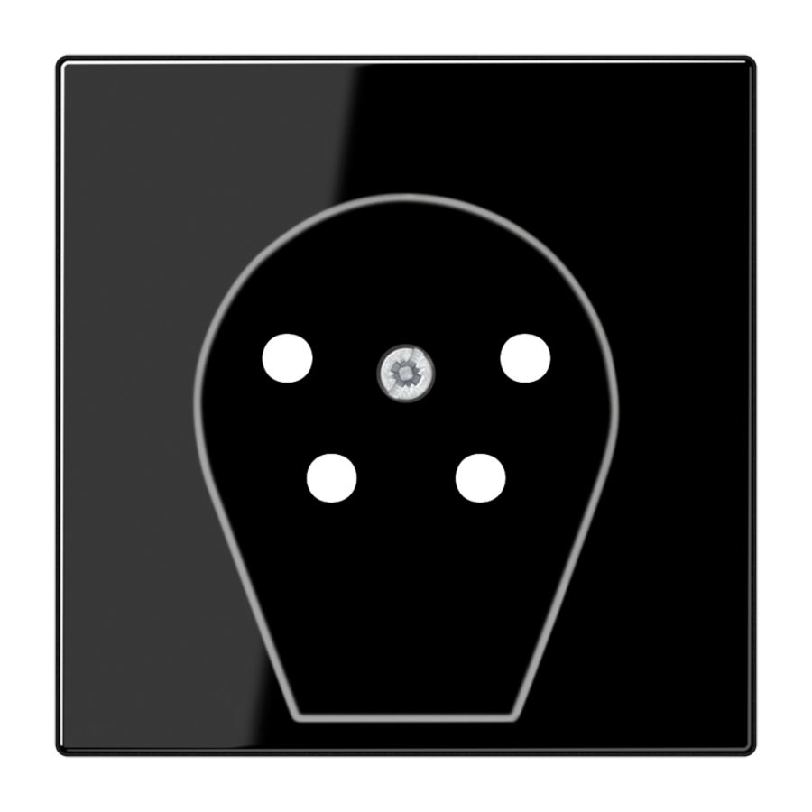 Afdekking zwart telefoon 4-polig LS990