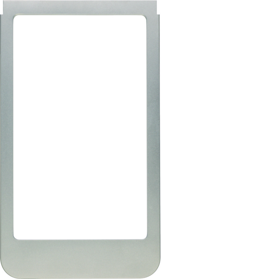 Designraam groot, afgerond, edelstaal