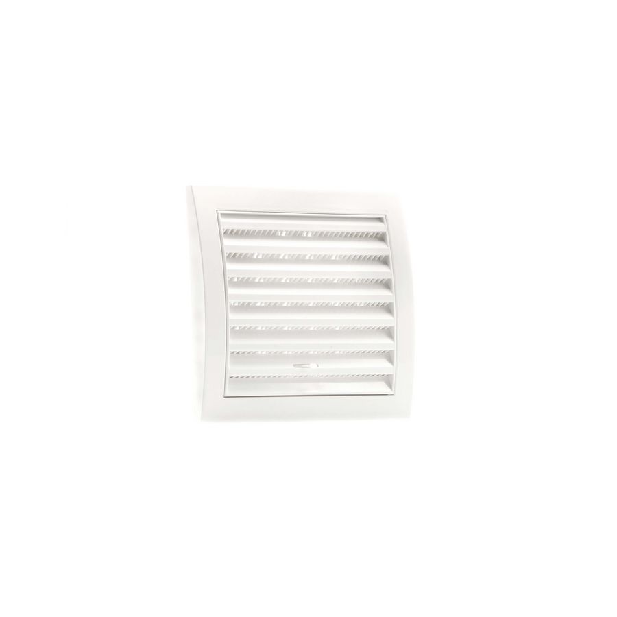 Schuifrooster 148x153-Ø100mm wit