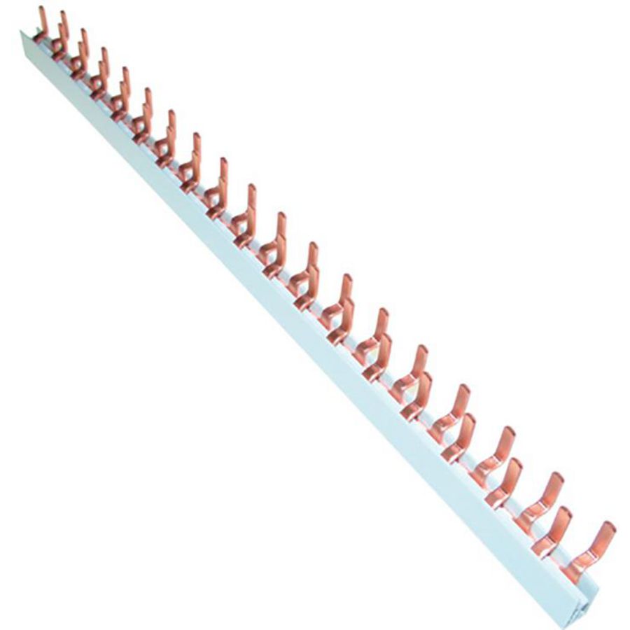 Verzamelrail S200C 2 fases 36 modules
