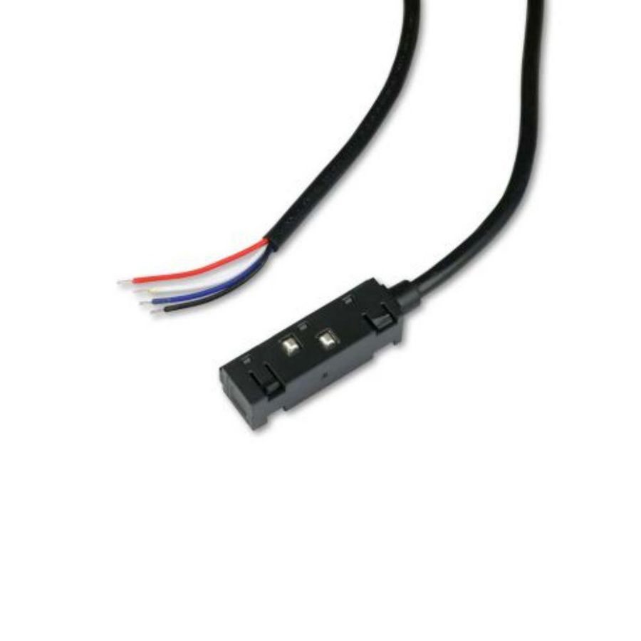 T48/20 zwart voedingskabel TZ36 6A DALI 50 cm