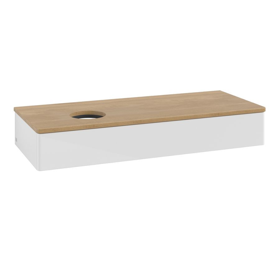 Wastafelonderkast Antao 1200x190x500mm G.White.L L11011GF