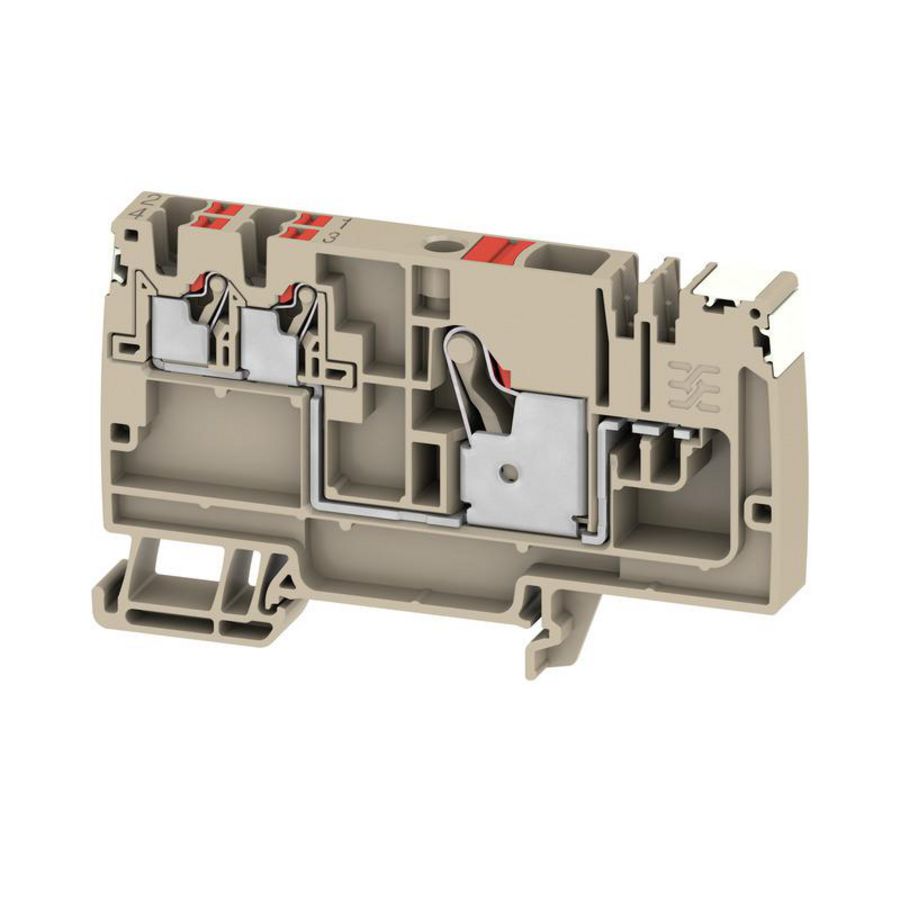 Doorvoer klem p.d.beige 10mm² 57A 800 2675500000 VVE=20