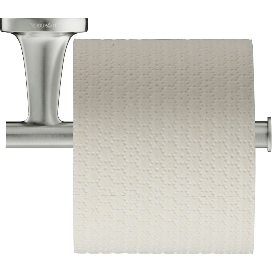 Starck T Toiletrolhouder rvs Geborsteld 152x152x50mm
