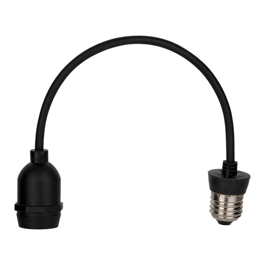 Lamphouder Extension E27 30cm E27 IP44