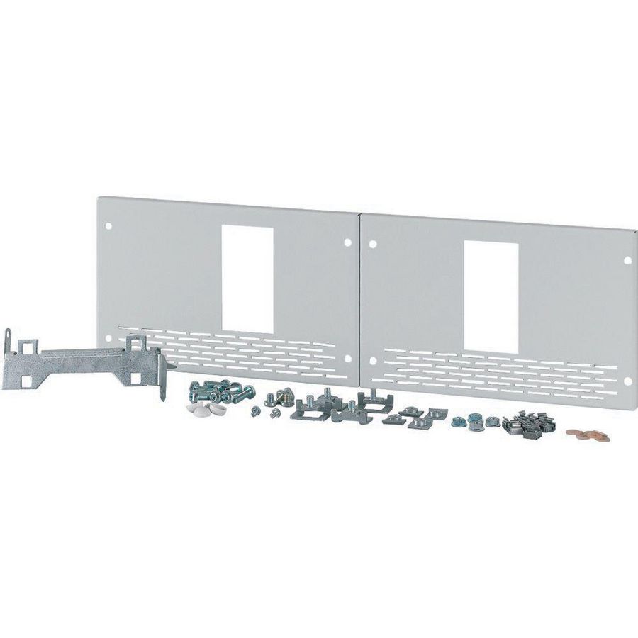 Frontplaat opening 2xNZM1 3/4P High density HxB=150x600mm