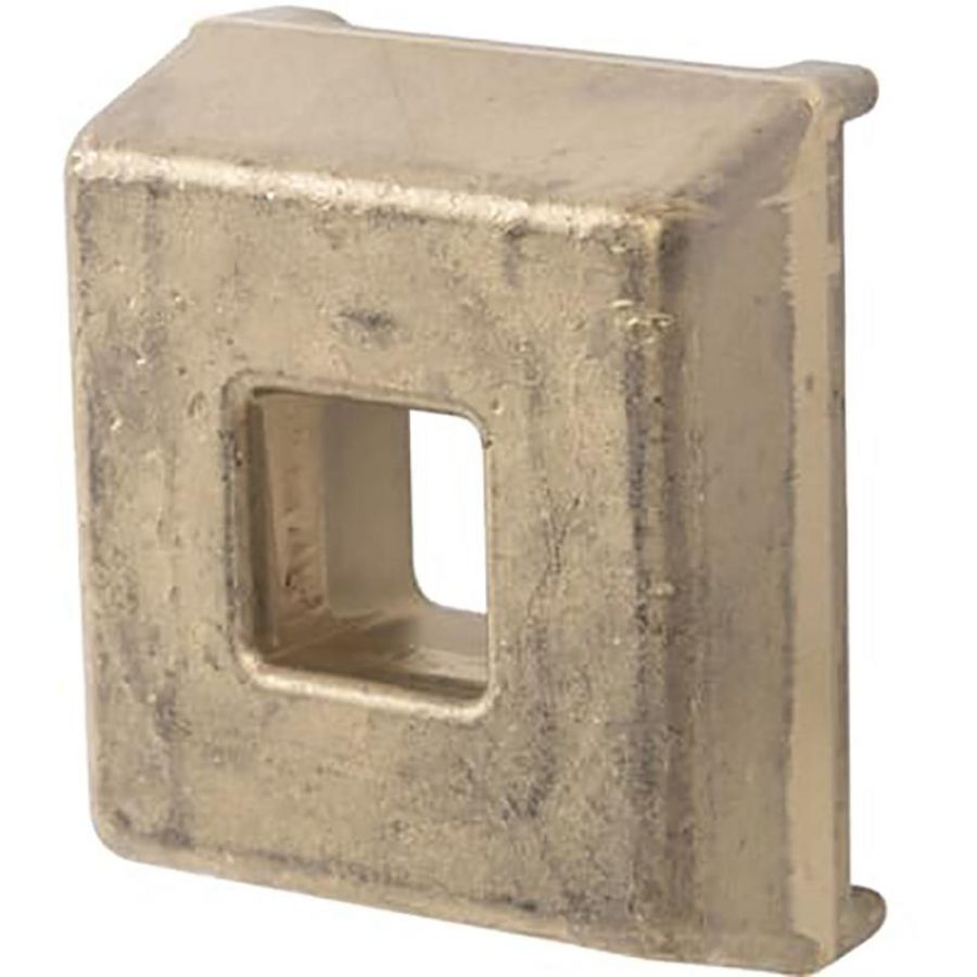 Ankerplaat 30x30 5 10mm platkoper breedte 25-30-40mm VVE=10