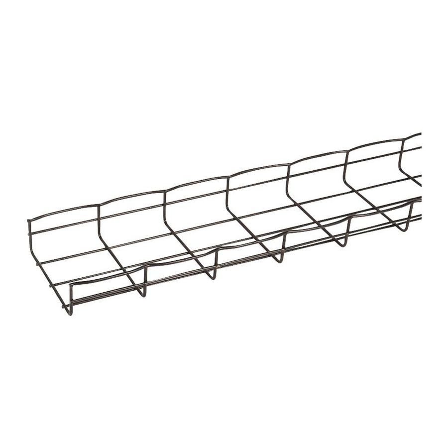 Lengte a 3m. Draadgoot CF54 B150 Elvz + zwart