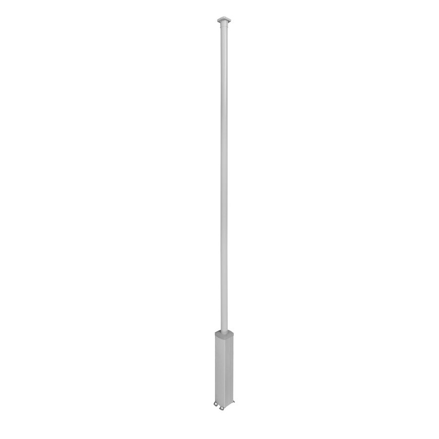 Energiezuil 4 compartiment 45mm 0,68M + 2,7M ALU