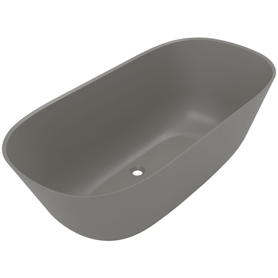 Vrijstaand bad Theano Grey 155x75cm