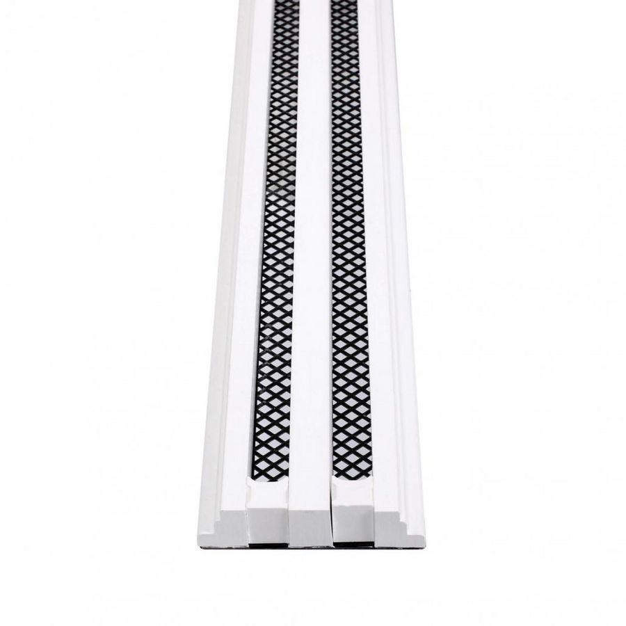 Lineair lijnrooster instucbaar 2 sleuven 625 x 12mm