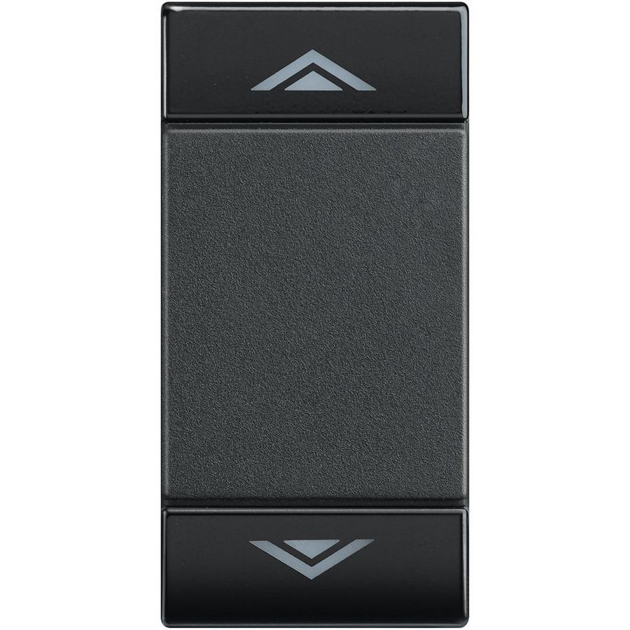 WipschakelaarOP/NEER 1 module antraciet Livinglight VVE=10