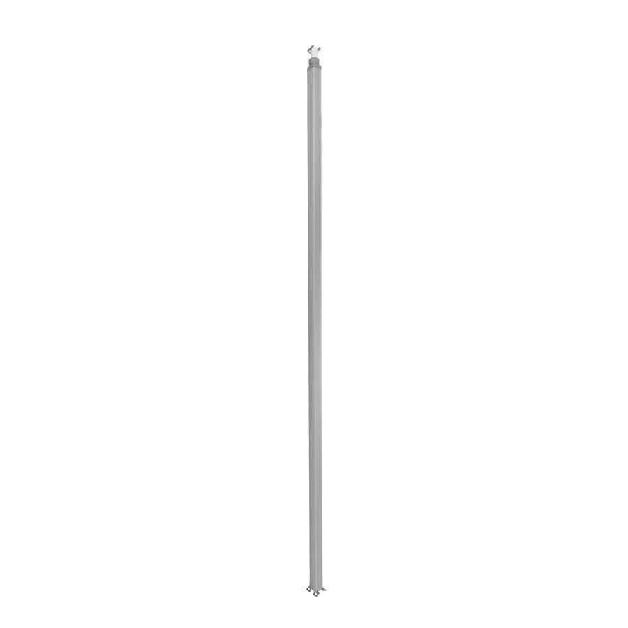 Energiezuil 1 compartiment 45mm 3,90M ALU