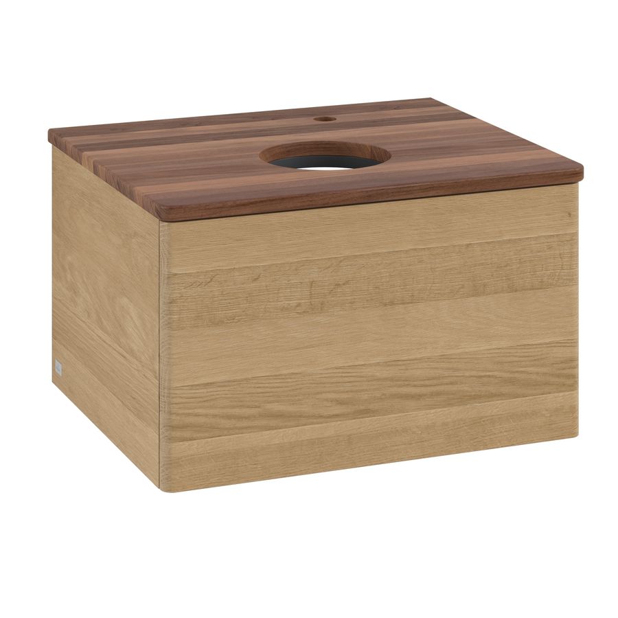Wastafelonderkast Antao 600x360x500mm Honey Oak L29052HN