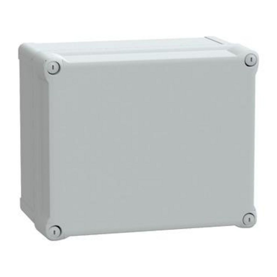Doos ABS + deksel 291x241x168mm IP66 / IK07 H60 RA TBS/TBP