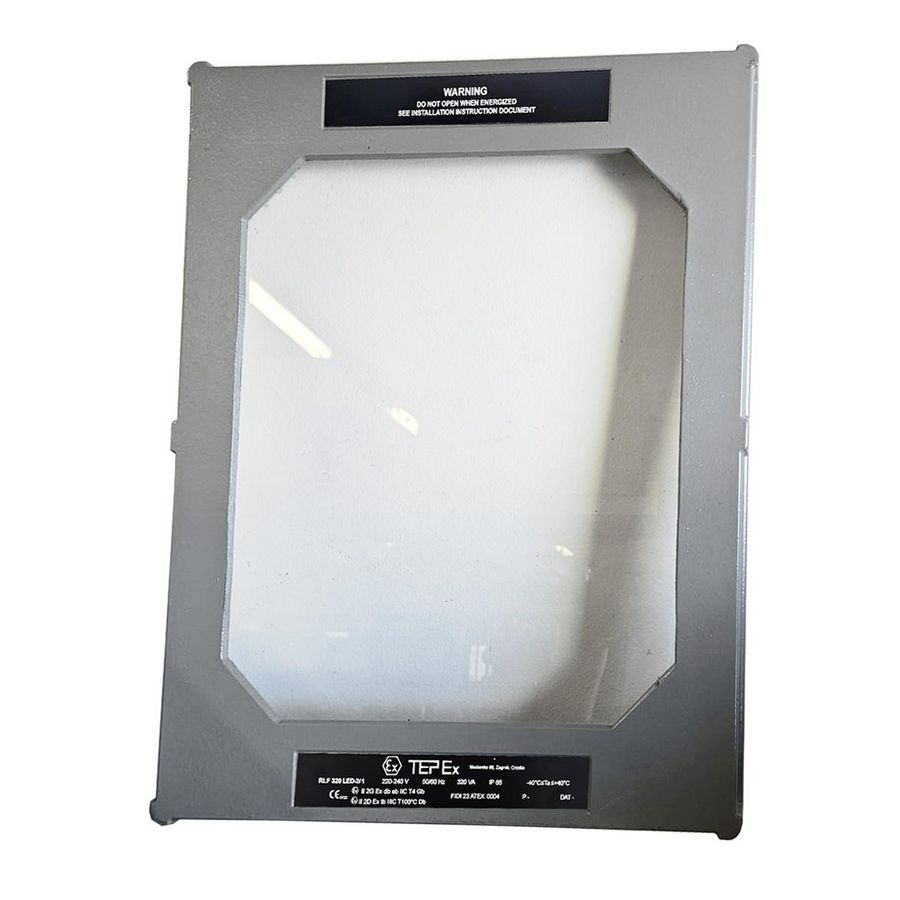 ATEX LED Front (Glas) vervanging