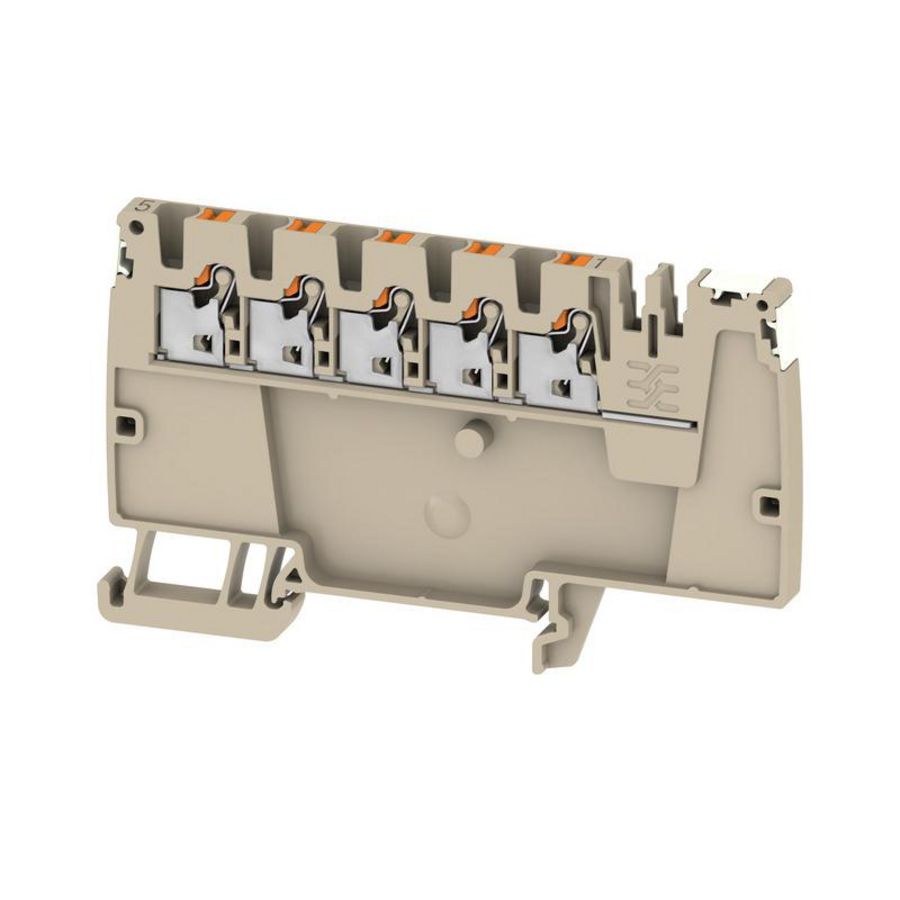 Doorvoer klem p.d.beige 2.5mm² 24A 80 2675470000 VVE=50