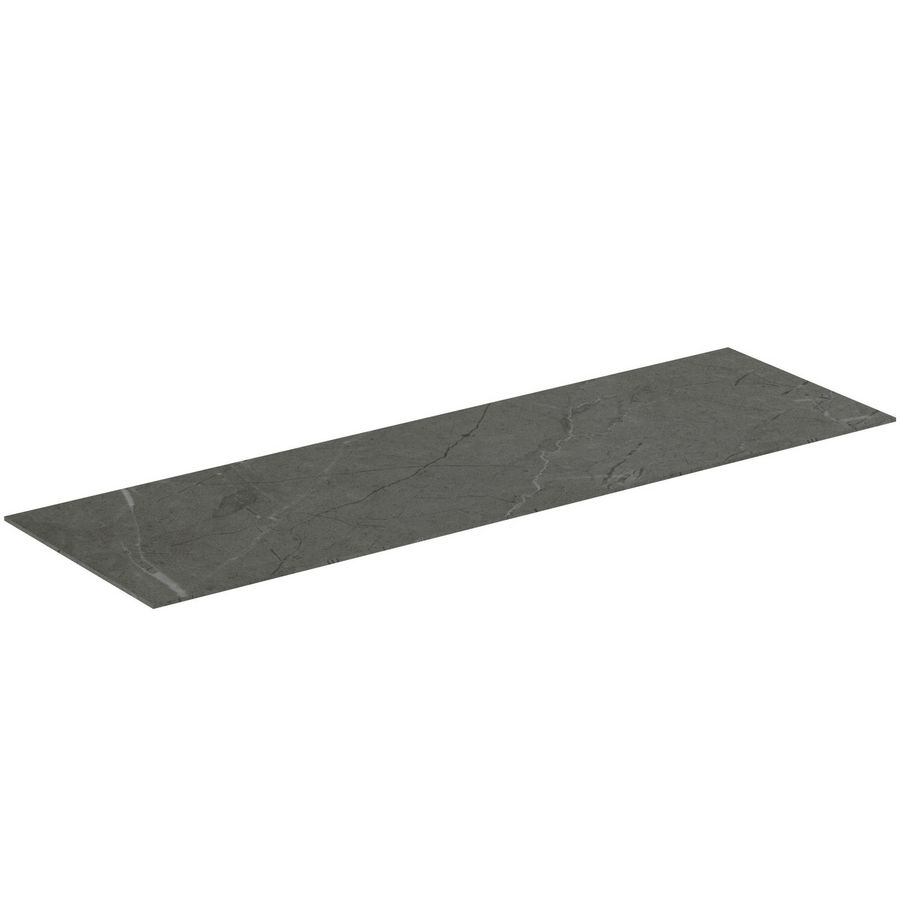 Conca keramisch afdekblad 1200x373x6mm zonder uitsnijding stone grey
