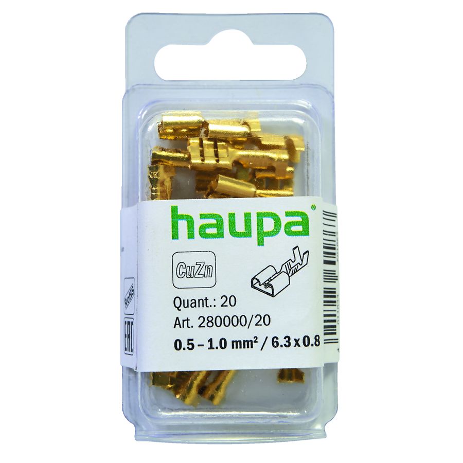 Zak a 200st. Vlakstekerhulzen (female) 0.5-1.25/4.8x0.8