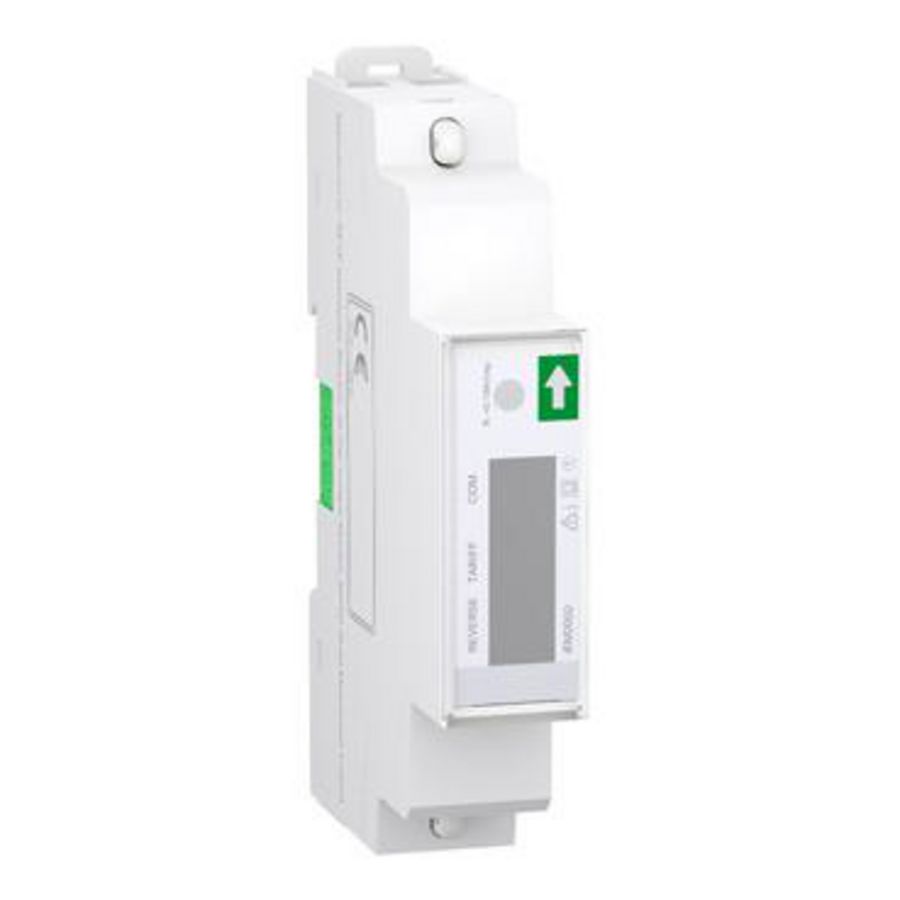 kWh-meter Modbus 1-polig + Nul In=45A Acti9 iEM2050