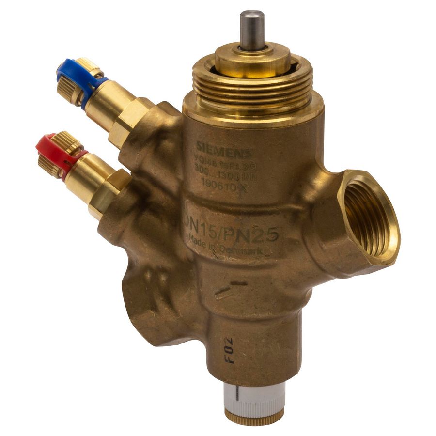 PICV, binnendraad, PN 25, DN 15, 300....1300 l/h