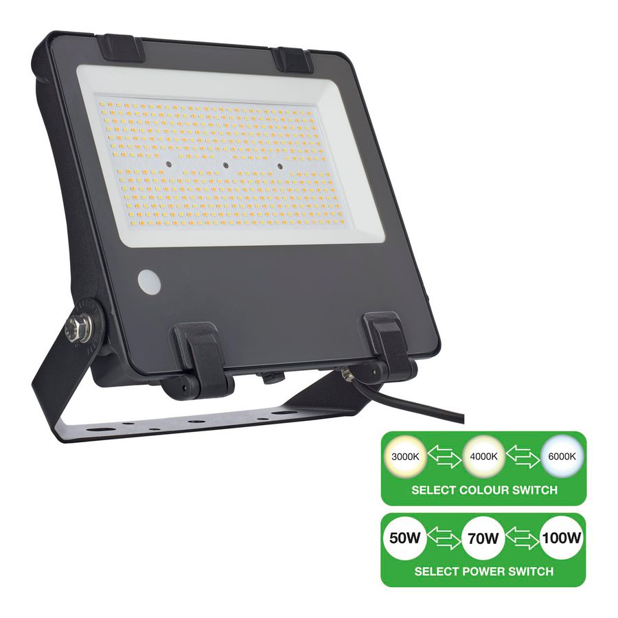 LED Floodlight Switch 50W-100W 7000-14000lm 3000K-6500K