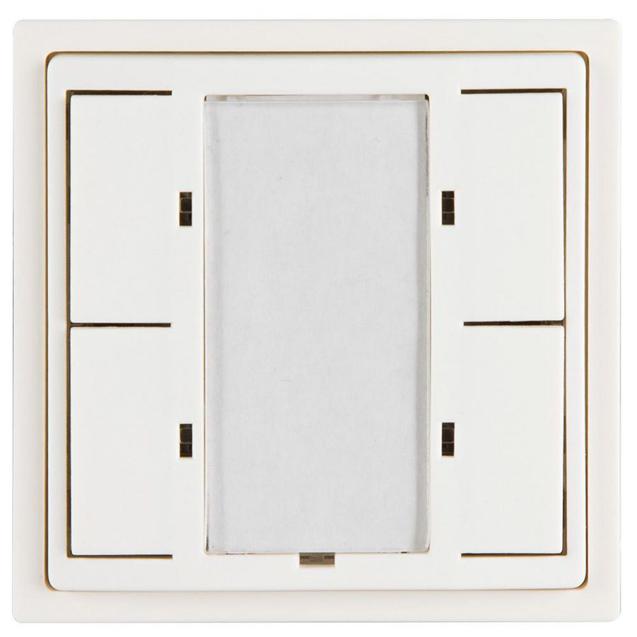 drukknop VZ wit IP20 KNX 4Kanaal