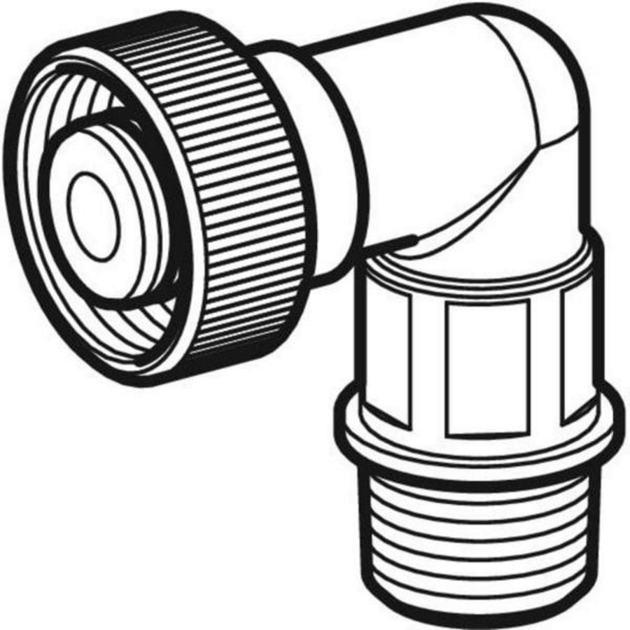 Aansluitknie 1/2 ur-sturing