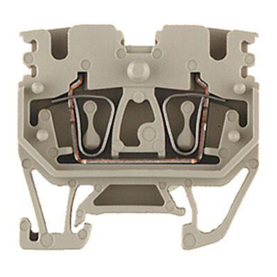 Doorvoerklem d.beige 2.5 1712780000 VVE=100