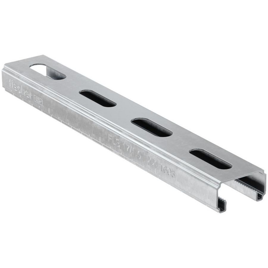 Lengte a 2m. Montagerail FLS 17/1,0