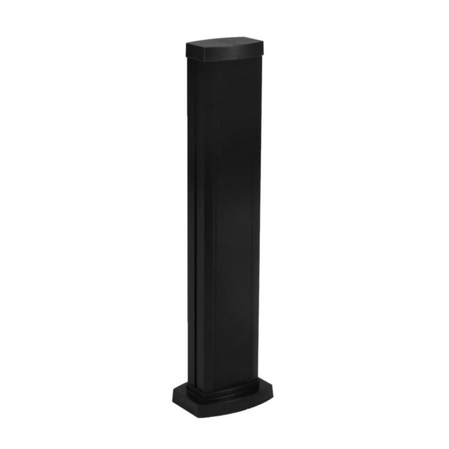 Energiezuil 1 compartiment 80mm 0,68M zwart