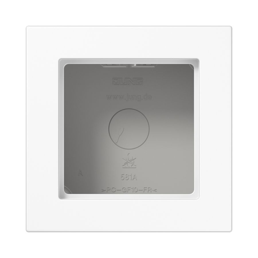 Opbouwkap A550 alpin wit 1-voudig