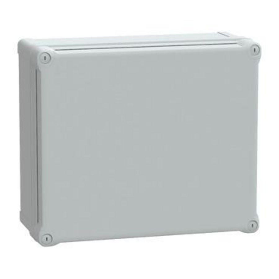 Doos ABS + deksel 341x291x168mm IP66 / IK07 H60 RA TBS/TBP
