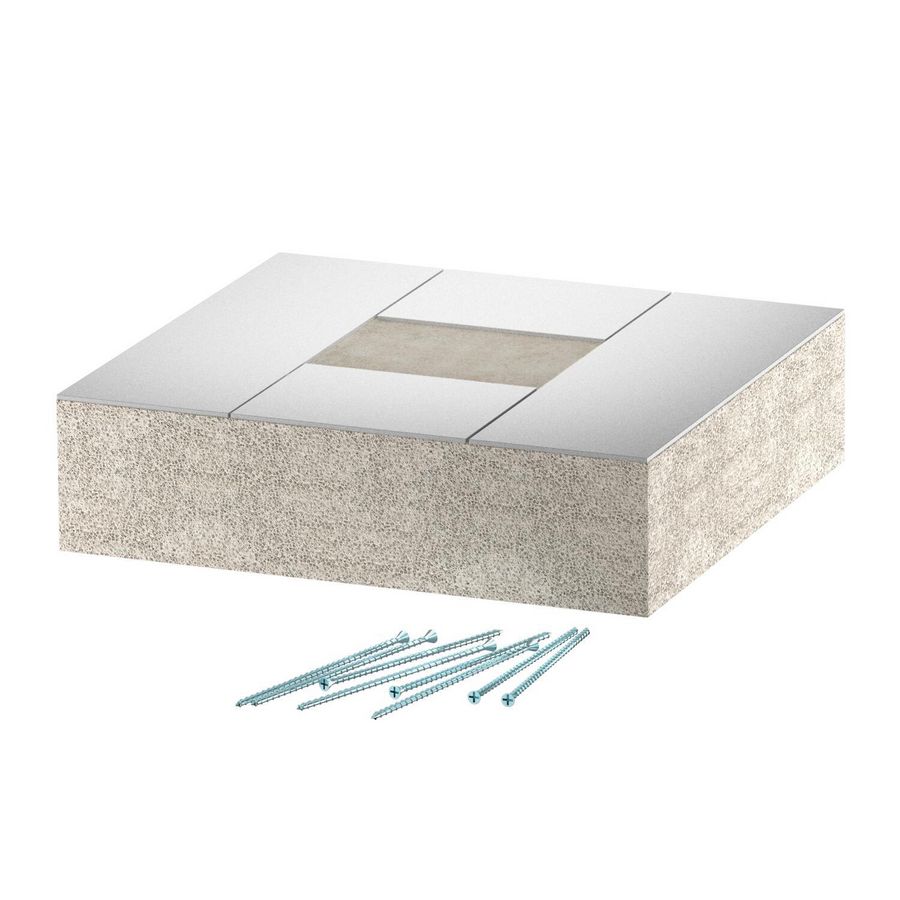 Eindstuk EI90 voor PLCS D090810 100x80 glasvezel grijs