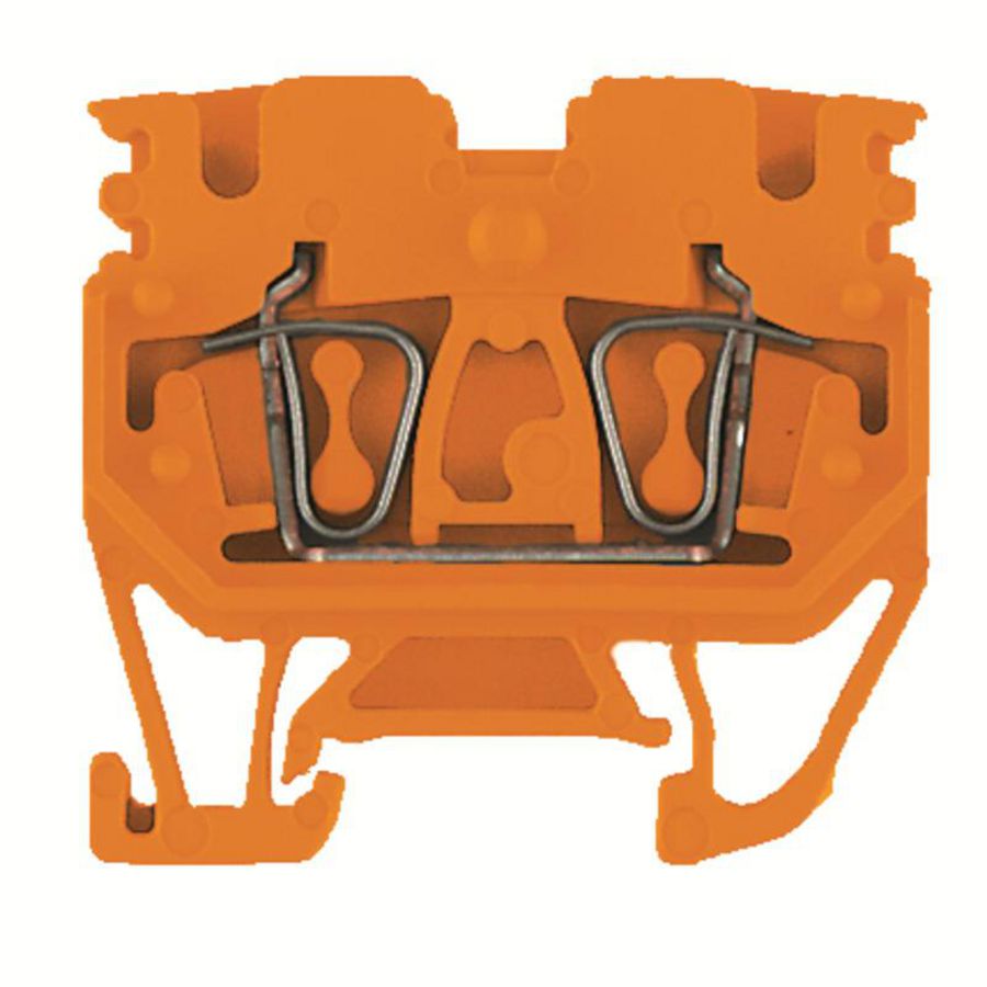 Doorvoerklem oranje 2.5mm2 1712800000 VVE=100