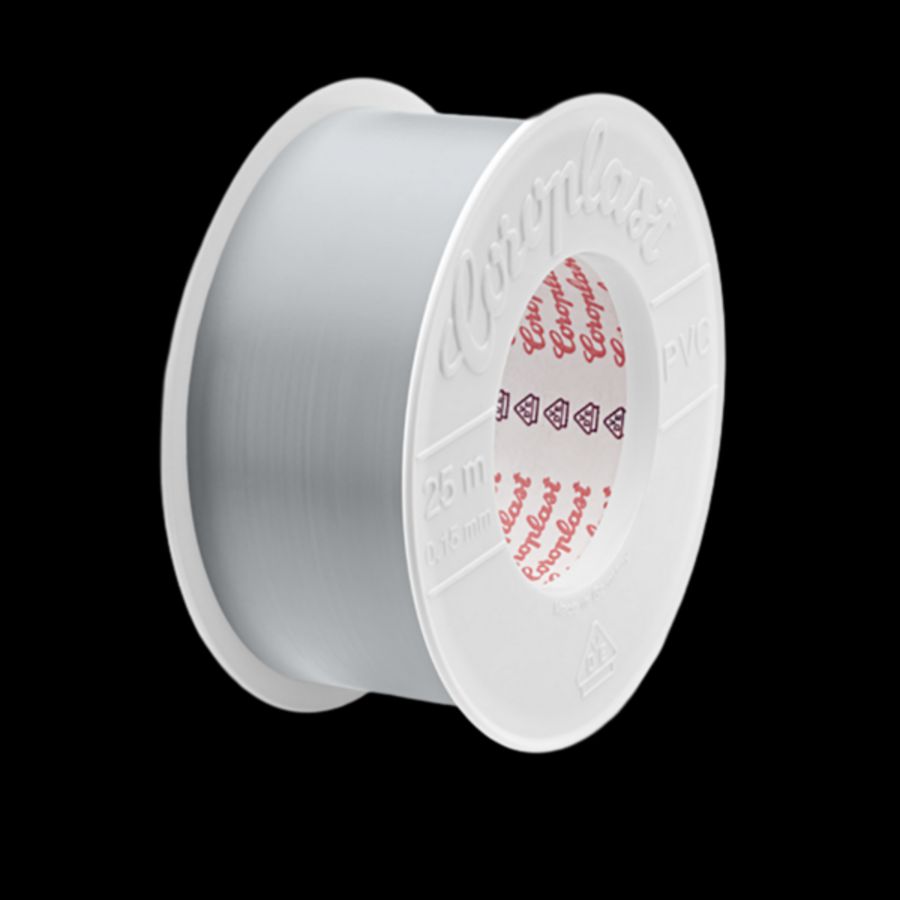 Coroplast 252 tape 19mmx33m l.grijs