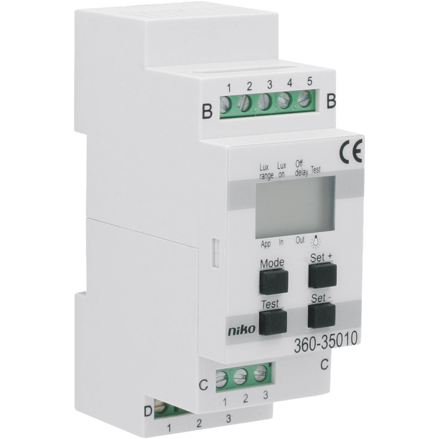 Lichtstuurmodule 230V 3 lux-30000 lux
