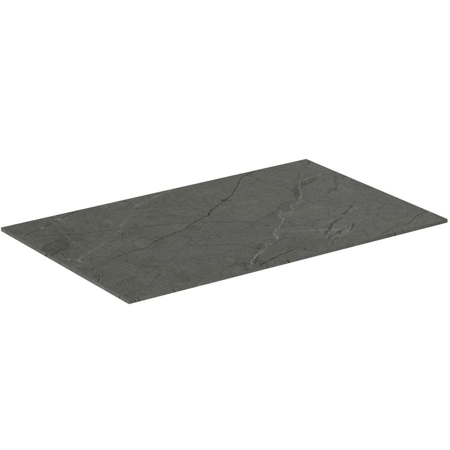 Conca keramisch afdekblad 600x373x6mm zonder uitsnijding stone grey