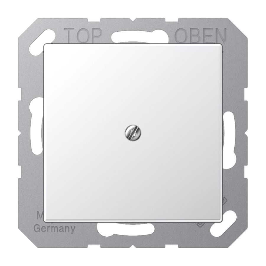 Afdekking A500 alumin. voor kabelinvoer